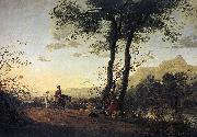CUYP, Aelbert A Road near a River sdfg Spain oil painting reproduction